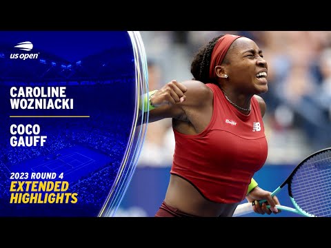 Caroline Wozniacki vs. Coco Gauff Extended Highlights | 2023 US Open Round 4