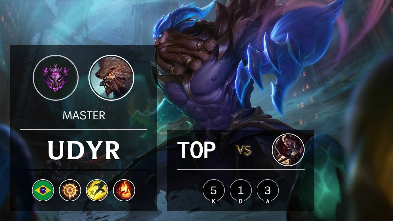 Udyr Top vs Darius - BR Master Patch 9.22