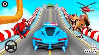 ✅Police Car Stunts GT Ramp 2022 - Impossible Car Racing Stunts 3D - Android Gameplay #28 screenshot 3