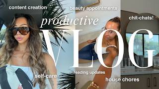 VLOG: productive week in my life! 📱🩵💉 botox appt, housework, content creation, unboxings & more!