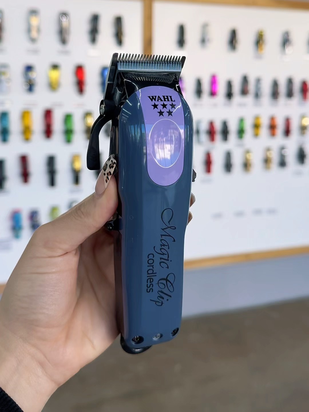 Limited Edition Purple ‪@Wahlpro‬ Magic Clip 👀🔥 #barber