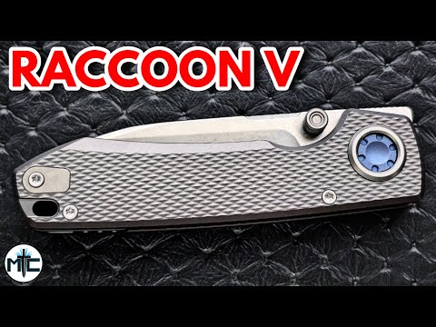 Vosteed Raccoon V Titanium Vanchor Lock Folding Knife - Overview & Review