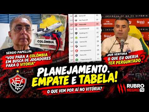 🚨BREAKING NEWS | PAPELLIN HEADS TO COLOMBIA TO SCOUT PLAYERS FOR VITÓRIA!. LEARN MORE