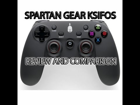 Spartan Gear Ksifos Gamepad review and comparison with Turbo-X Pro - Is it  any good? - YouTube