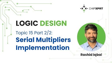 Topic 15 Part 2/2- Logic Design- Serial Multipliers Implementation