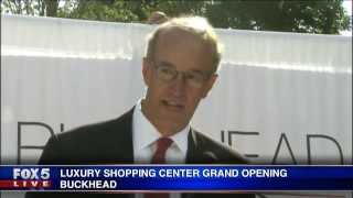 Grand opening of Buckhead Atlanta: luxury shopping district
