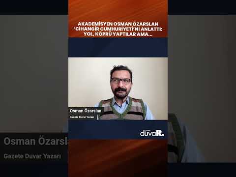 Akademisyen Osman Özarslan Cihangir Cumhuriyeti Ni Anlattı Shorts