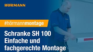 Montage und Inbetriebnahme der Schranke SH 100 I Hörmann screenshot 3