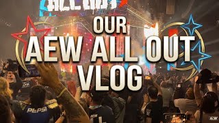 AEW All Out 2026 trip vlog