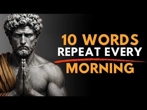 Repeat These 10 Stoic Words Every Morning – Rewire Your Mind | Stoicism Motivation