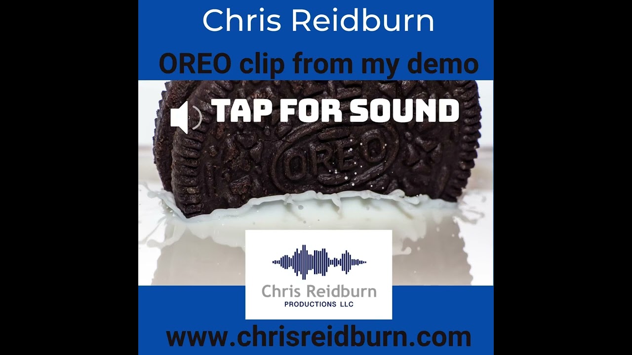 Upbeat fun Oreo Voiceover commercial demo