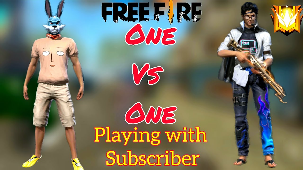 24kgoldn Mood | CUSTOM 1 VS 1 WITH A SUBSCRIBER | best custom gameplay // one vs one // free fire 🔥