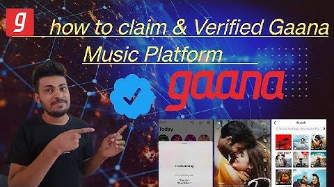 How To Get Verified On Gaana Music 🎵 Platform How To Claim & Get Verification Batch On Gaana Music