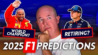 My 2025 F1 PREDICTIONS!