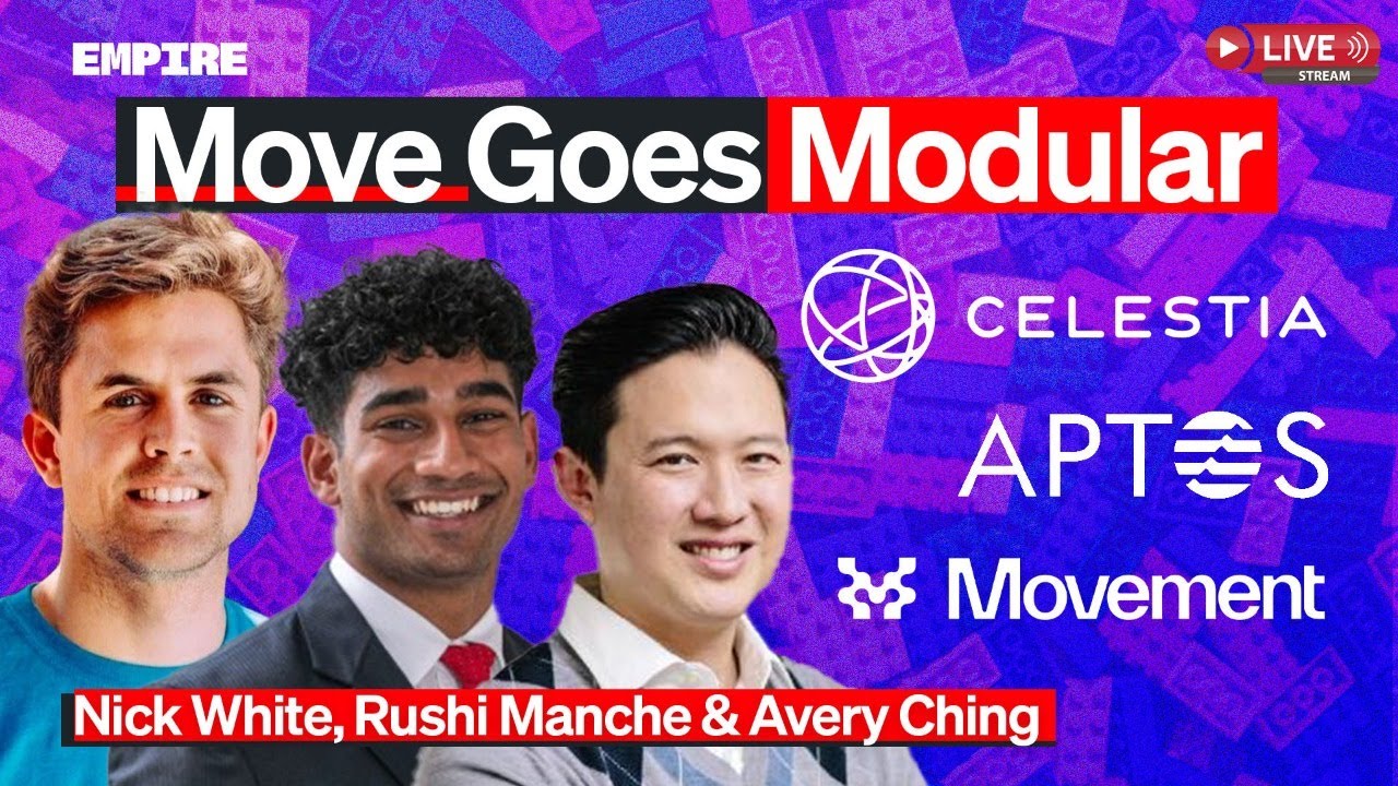 Building Modular Move Networks on Ethereum | Nick White, Rushi Manche & Avery Ching