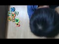 페이퍼블레이드 돌리기 40 랜덤 #네모아저씨 #페이퍼블레이드