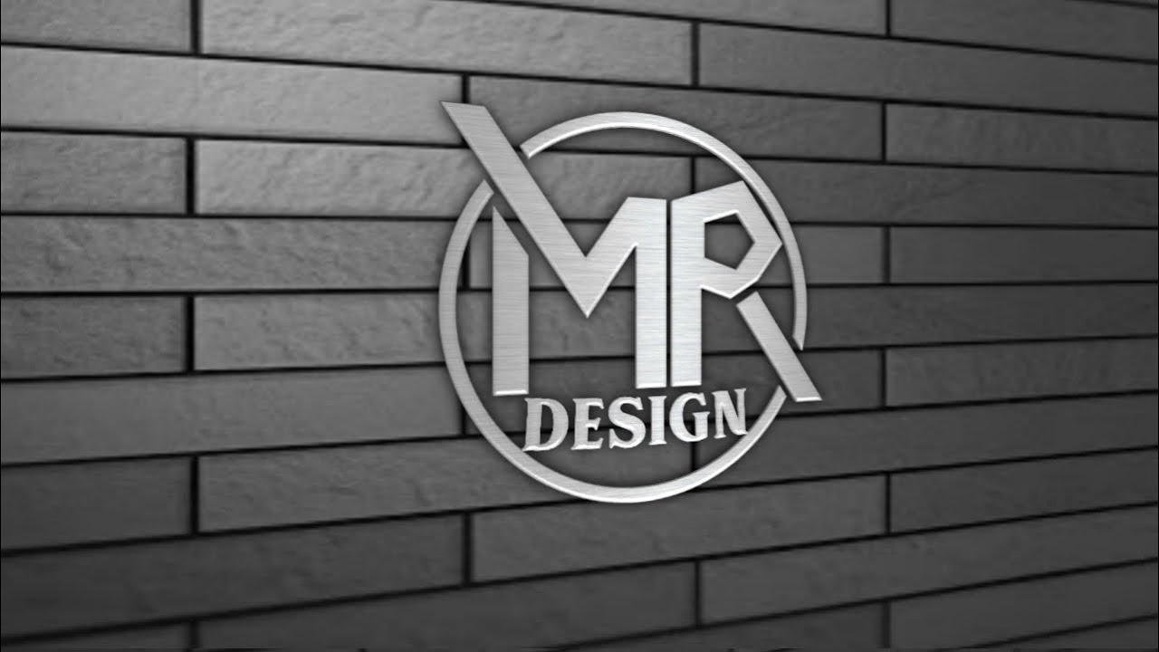 MR logo design on pixel lab|HASSAAN TIPS| - YouTube