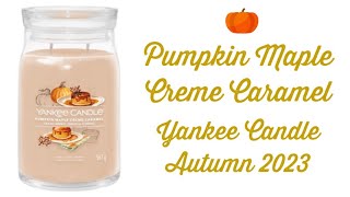 Yankee Candle Pumpkin Maple Crème Caramel Cera da fondere - Myho