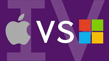 Qual a diferença entre a Microsoft e Apple?
