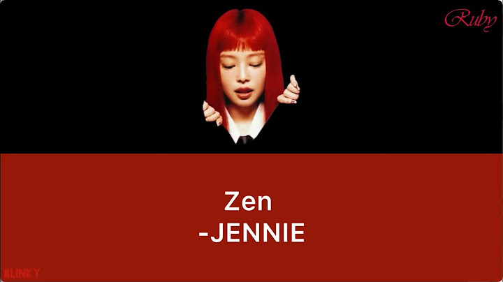 JENNIE - Zen (Lyrics)