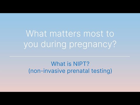 Video: Non-invasive prenatal testing