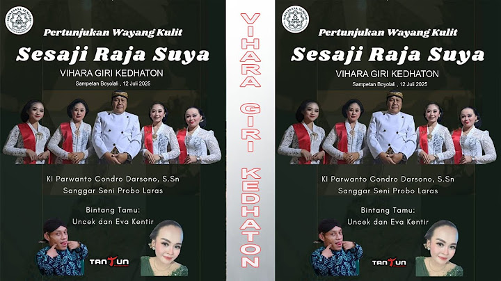 SESAJI RAJA SUYA # KI. PARWANTO / UNCEK / EVA # RUWATAN DAN DOA KESEJAHTERAAN BANGSA INDONESIA #