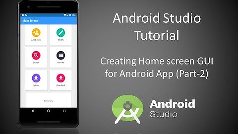 Setting up OnclickListener in CardView ||Creating Home Screen Design GUI in Android Studio (Part-2)
