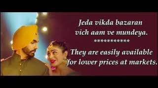Laung Laachi lyrics English Translation, Mannat Noor, IoJlIriz1jk 1080p