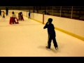 Jackson and eli ice skating