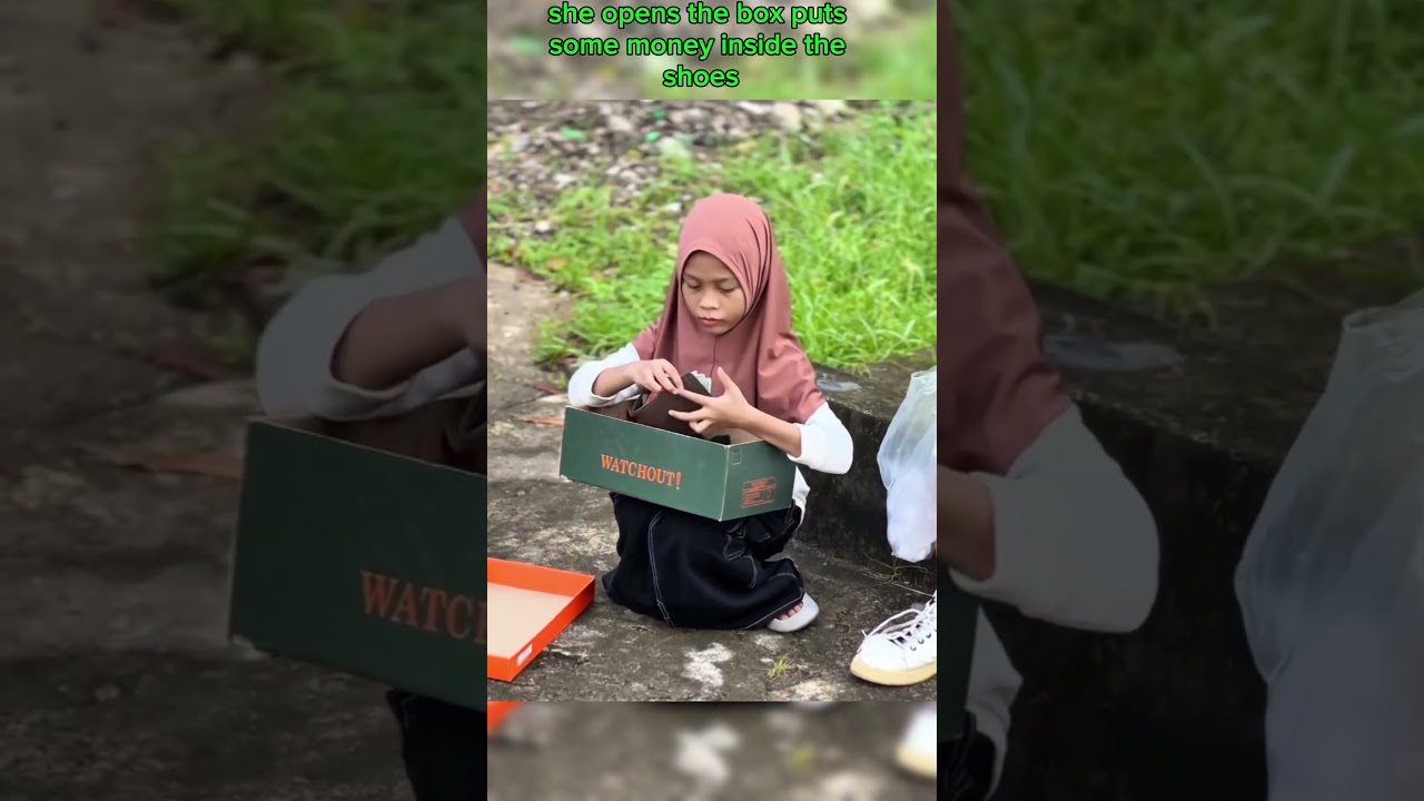 "Honest Poor Girl Gets a Surprise Gift"