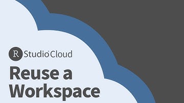 RStudio Cloud | Reusing a Workspace | Instructor View