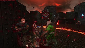 Wonderful Doom E4M8 # Brutal Doom & Reshade