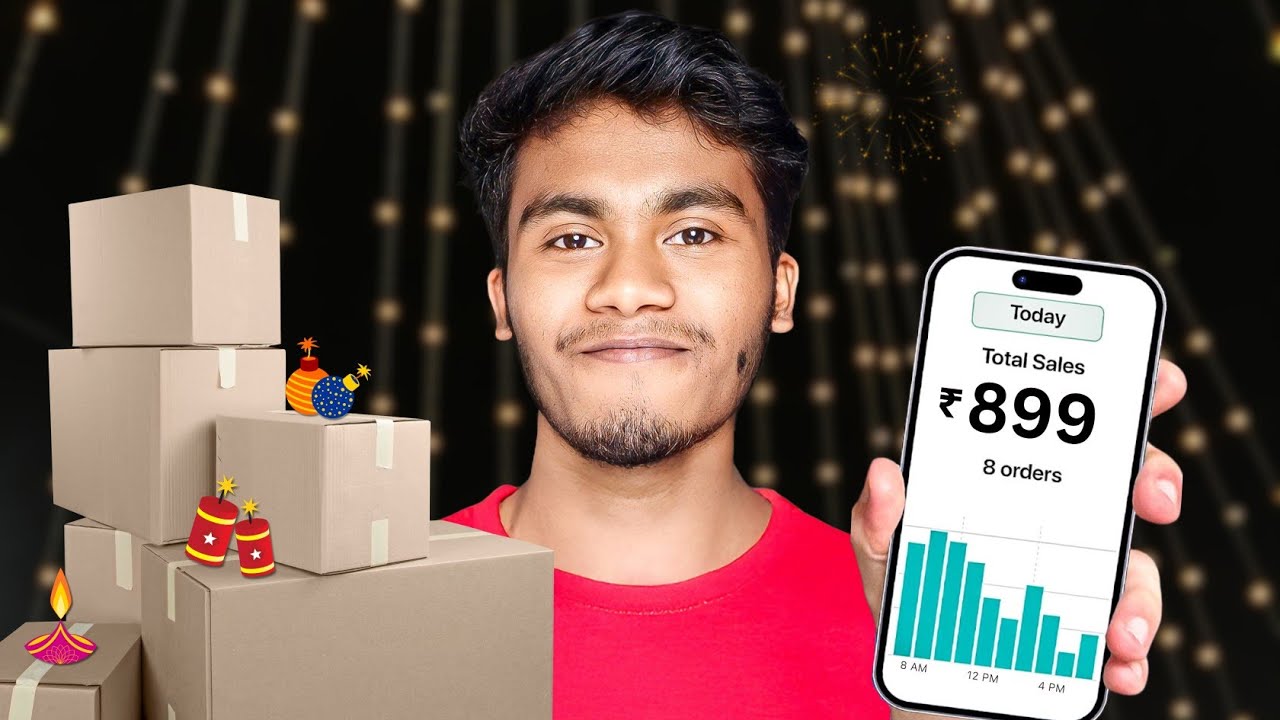24H Dropshipping Challenge With Diwali Products!💥🎊