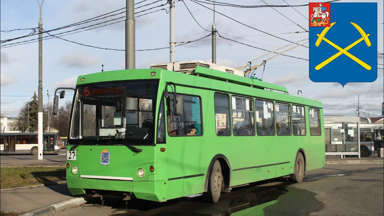 Маршрут троллейбусов подольск