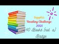 Sapphic reading challenge  jae author 40 books not a badge