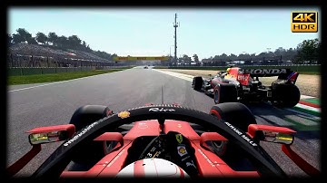 Imola - Ferrari / Leclare - F1 2021 Quality Mode - Race & Replay Gameplay [4K 60FPS HDR]