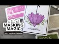 Masking magic + a whimsical stamp set from @GinaKDesigns-StampTV