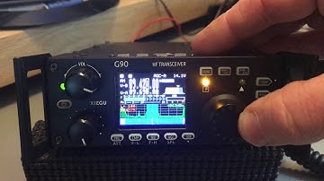 Voice of Greece 9420 kHz on the Xiegu G90