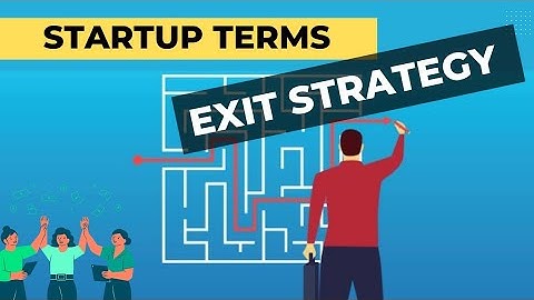 What is Exit Strategy in startup | Startup Terms