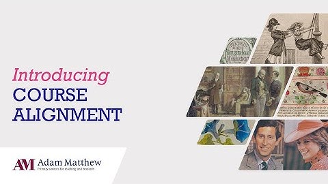 Introducing Course Alignment