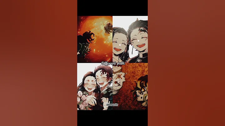 Same situation but different path#gyutaro#daki#kimitsunoyaiba#tanjiro#nazuko#demonslayer#shorts#sbt