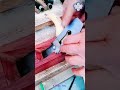 紫檀風の鉋が美しすぎる！職人が角材を削る瞬間が気持ちいい✨📏