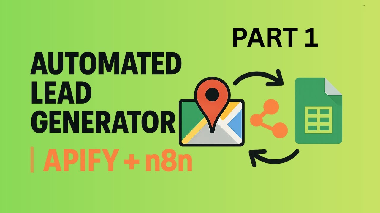 Automated Lead Generator with Apify + n8n [PART 1] - YouTube
