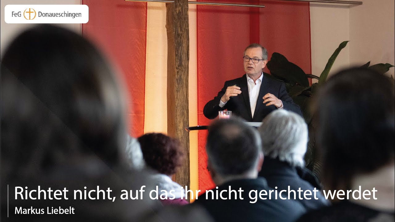 Richtet Nicht Auf Daß Ihr Nicht Gerichtet Werdet Richtet nicht, auf das ihr nicht gerichtet werdet | Markus Liebelt