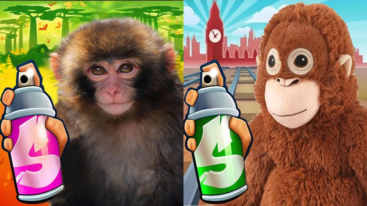 Subway Surfers London 2026 Lucky Creatures Sun vs Baby Monkey Punch Run Gameplay HD