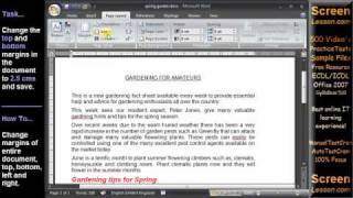 Celebrity European Computer Driving Licence Module 3 Word: Test Q. Solution Net Worth