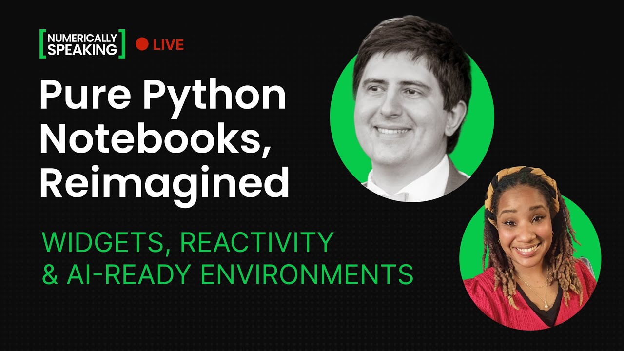 Pure Python Notebooks, Reimagined: Widgets, Reactivity & AI-Ready Envs ...