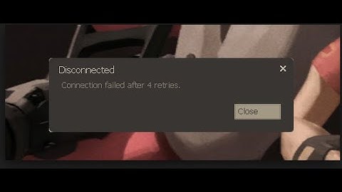 how to fix after 4 retries