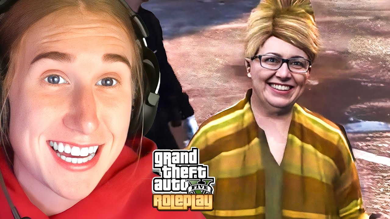 KatieB занимается ТРОЛЛИНГОМ в GTA RP... (уморительно)