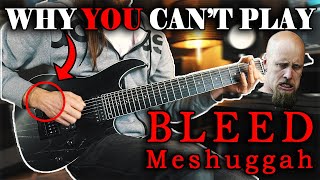 Meshuggah BLEED - How to play it RIGHT 🤯 (+ Top 3 Mistakes)